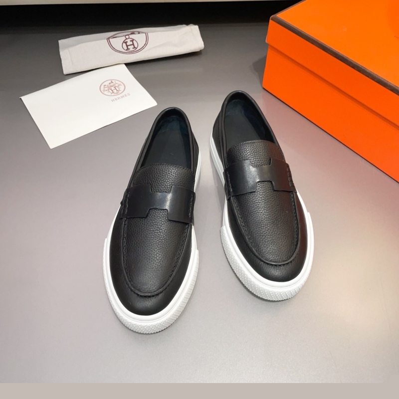 H**mes leather shoes
